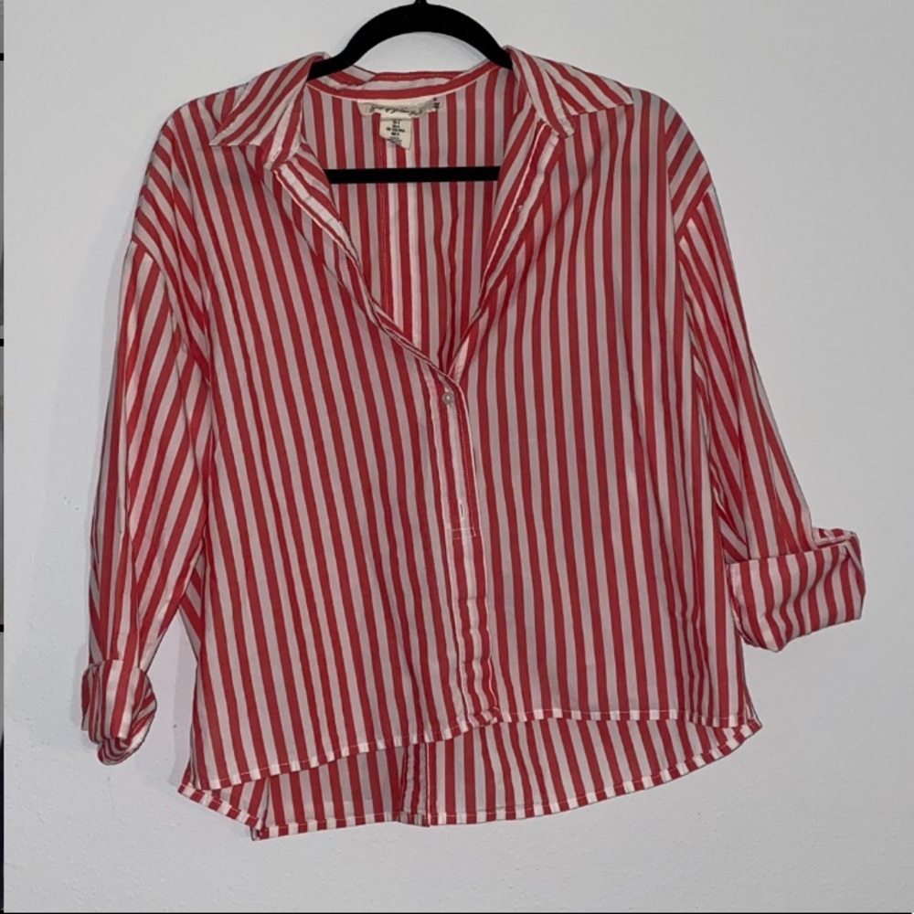 Cropped Button Down